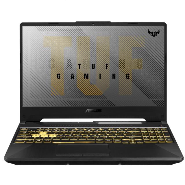 Лаптоп Asus TUF F15 FX506HC-HN111 ,Intel i5-11400H 2.7 GHz (12M Cache, up to 4.5 GHz, 6 Cores) 15.6" FHD AG (1920x1080)144Hz, 8GB DDR4 3200MHz (1x8 GB), PCIE NVME 512TB M.2 SSD, NVIDIA RTX 3050 4GB GDDR6, WiFi 6, RGB Illum. Kbd, no OS, Graphite Black