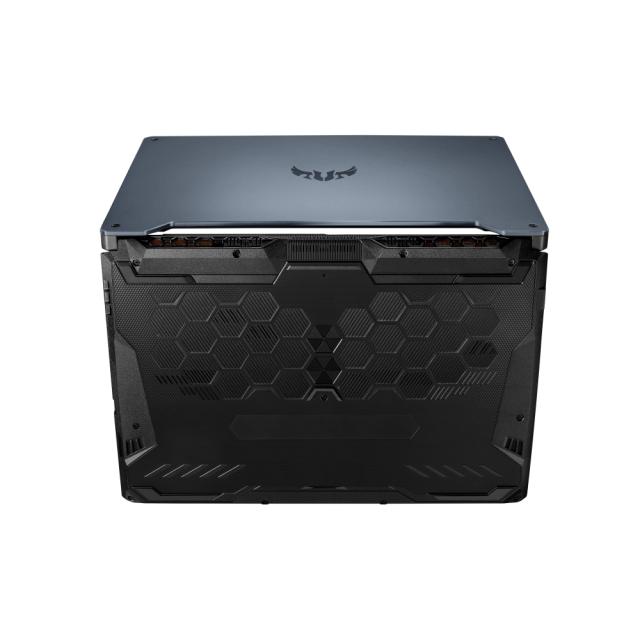 Лаптоп Asus TUF F15 FX506HC-HN111 ,Intel i5-11400H 2.7 GHz (12M Cache, up to 4.5 GHz, 6 Cores) 15.6" FHD AG (1920x1080)144Hz, 8GB DDR4 3200MHz (1x8 GB), PCIE NVME 512TB M.2 SSD, NVIDIA RTX 3050 4GB GDDR6, WiFi 6, RGB Illum. Kbd, no OS, Graphite Black