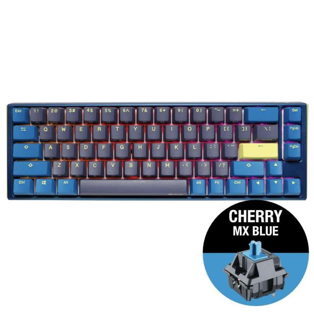 Геймърскa механична клавиатура Ducky One 3 Daybreak SF 65, Cherry MX Blue суичове