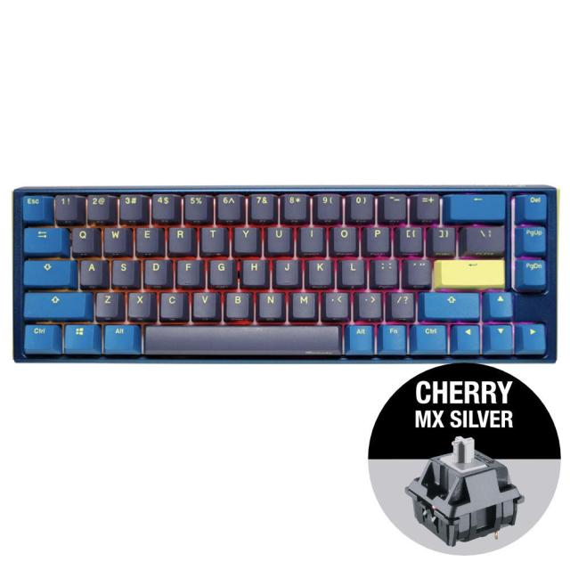 Геймърскa механична клавиатура Ducky One 3 Daybreak SF 65, Cherry MX Silver суичове