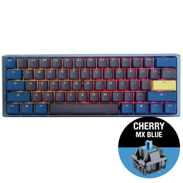 Геймърскa механична клавиатура Ducky One 3 Daybreak Mini 60, Cherry MX Blue суичове