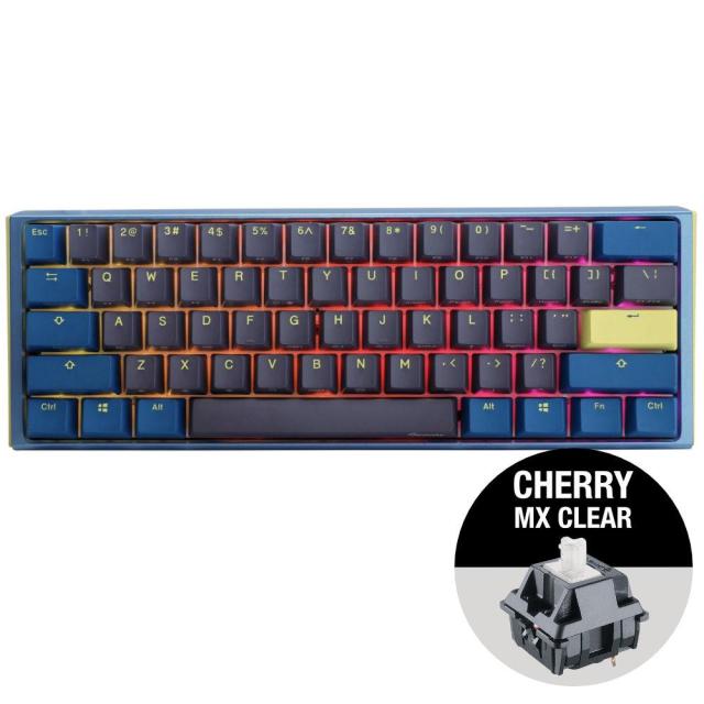 Геймърскa механична клавиатура Ducky One 3 Daybreak Mini 60, Cherry MX Clear суичове