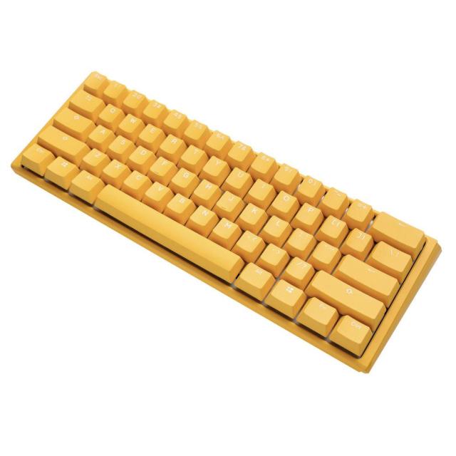 Геймърскa механична клавиатура Ducky One 3 Yellow Mini 60, Cherry MX Blue суичове