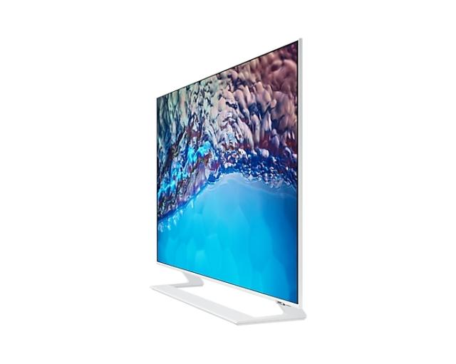 Телевизор Samsung 43" 43BU8582 4K UHD LED TV, SMART, HDR 10+, Mega Contrast, Q-Symphony, Dolby Digital Plus, 3xHDMI, 2xUSB, Wi-Fi 5, Bluetooth 5.2, Frameless, Tizen, White