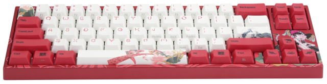Геймърскa механична клавиатура Ducky x Varmilo Miya Koi 65%, Cherry MX Red