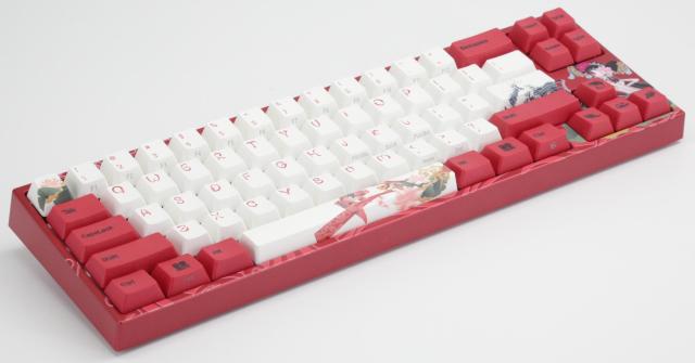 Геймърскa механична клавиатура Ducky x Varmilo Miya Koi 65%, Cherry MX Red