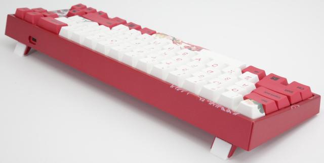 Геймърскa механична клавиатура Ducky x Varmilo Miya Koi 65%, Cherry MX Red