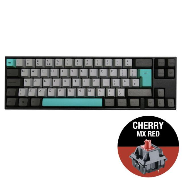 Геймърскa механична клавиатура Ducky x Varmilo Miya Mac Moonlight 65%, Cherry MX Red