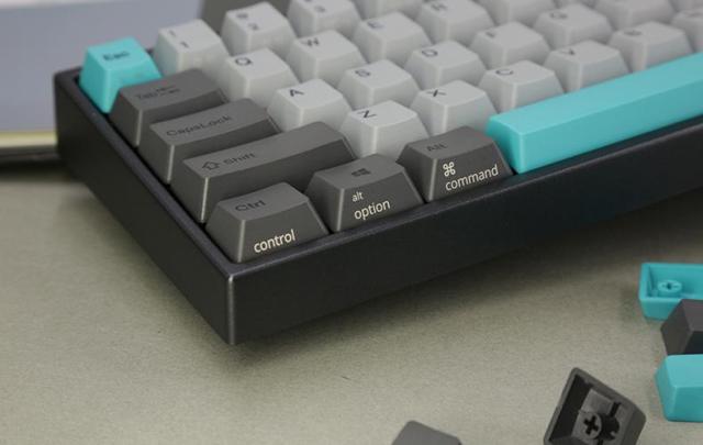 Геймърскa механична клавиатура Ducky x Varmilo Miya Mac Moonlight 65%, Cherry MX Red