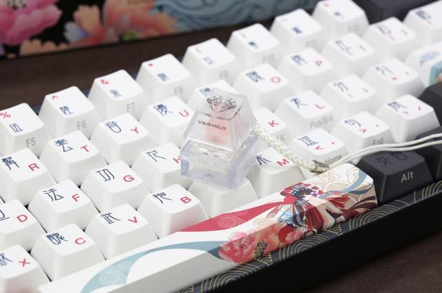 Геймърскa механична клавиатура Ducky x Varmilo Miya Beijing Opera 65%, Cherry MX Brown