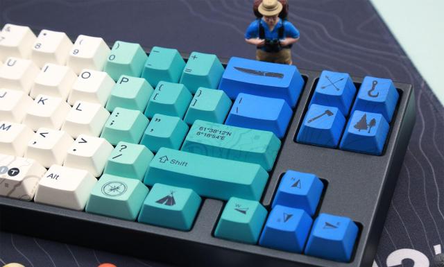Геймърскa механична клавиатура Ducky x Varmilo Miya Summit V2 65%, Cherry MX Silent Red
