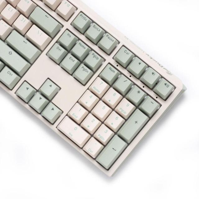 Геймърскa механична клавиатура Ducky One 3 Matcha Full-Size, Cherry MX Brown