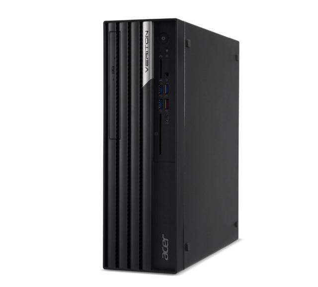 Настолен компютър Acer Veriton X4690G, Intel Core i3-12100 / up to 4.30GHz, 12MB, 8GB DDR4, 1TB HDD / SATA III / 7200rpm + M.2 slot, DVD+RW, Intel UHD Graphics, Gigabit LAN, PSU: 180W 80PLUS Bronze, Kbd & Mouse USB, No OS, 3Y