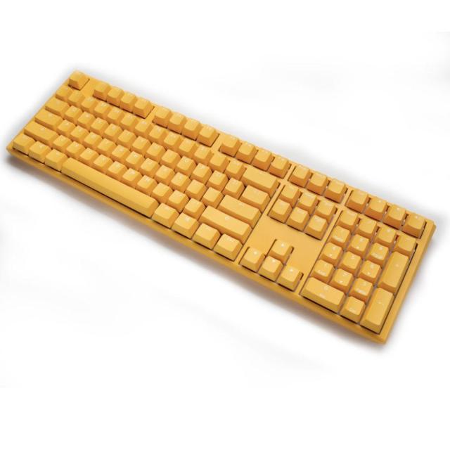 Геймърскa механична клавиатура Ducky One 3 Yellow Full-Size, Cherry MX Clear