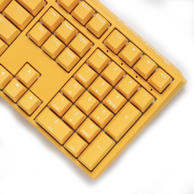 Геймърскa механична клавиатура Ducky One 3 Yellow Full-Size, Cherry MX Clear