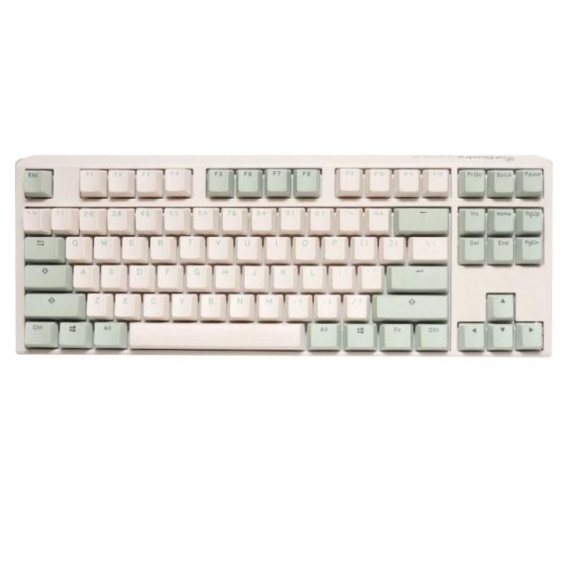 Геймърскa механична клавиатура Ducky One 3 Matcha TKL, Cherry MX Silent Red