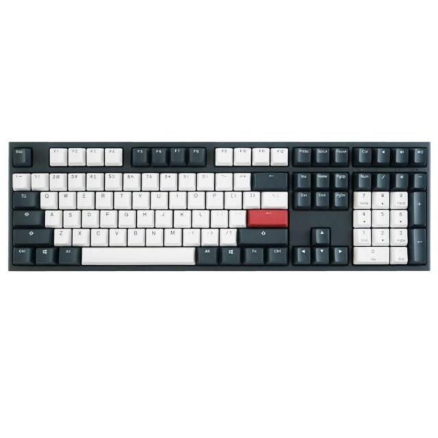 Геймърскa механична клавиатура Ducky One 2 Tuxedo, Cherry MX Black