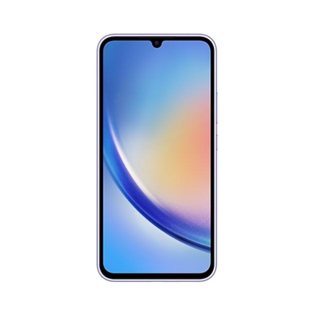 Мобилен телефон Samsung SM-A346 GALAXY A34 5G 128 GB 6GB RAM, Dual SIM, Light Violet