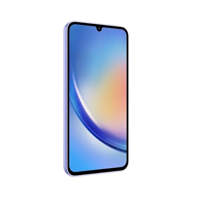 Мобилен телефон Samsung SM-A346 GALAXY A34 5G 128 GB 6GB RAM, Dual SIM, Light Violet