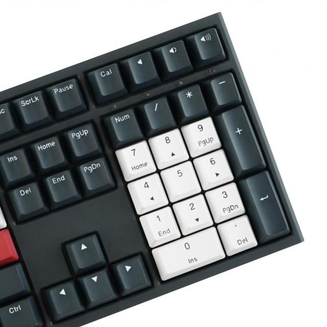 Геймърскa механична клавиатура Ducky One 2 Tuxedo, Cherry MX Blue