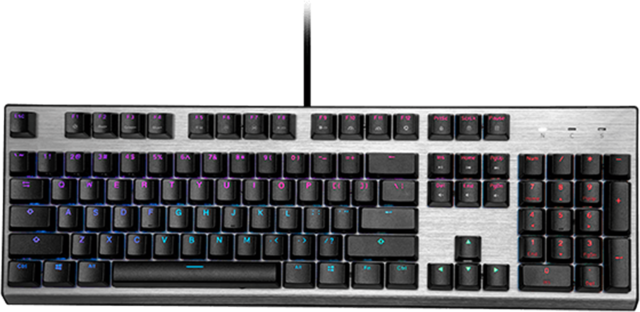 Геймърска Механична Клавиатура Cooler Master CK351, Brown Switches, US Layout, Hot Swappable, RGB
