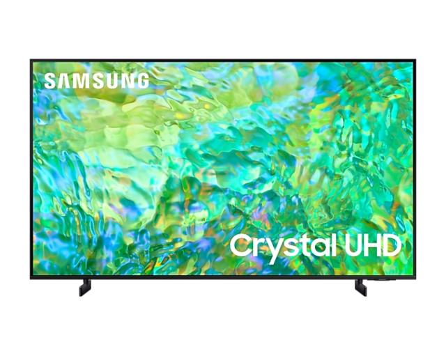Телевизор Samsung 50" 50CU8072 4K UHD LED TV, SMART, 4K, HDR 10+, Q-Symphony, Dolby Digital Plus , 3xHDMI, 2xUSB, Wi-Fi 5, Bluetooth 5.2, Frameless, Tizen, Black