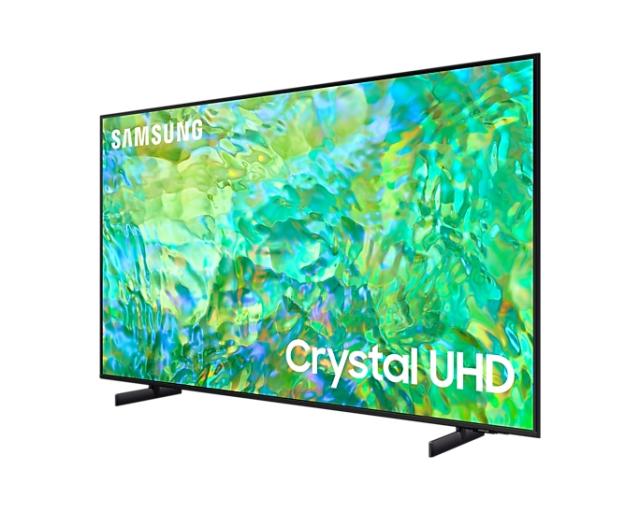 Телевизор Samsung 50" 50CU8072 4K UHD LED TV, SMART, 4K, HDR 10+, Q-Symphony, Dolby Digital Plus , 3xHDMI, 2xUSB, Wi-Fi 5, Bluetooth 5.2, Frameless, Tizen, Black