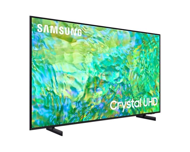 Телевизор Samsung 50" 50CU8072 4K UHD LED TV, SMART, 4K, HDR 10+, Q-Symphony, Dolby Digital Plus , 3xHDMI, 2xUSB, Wi-Fi 5, Bluetooth 5.2, Frameless, Tizen, Black