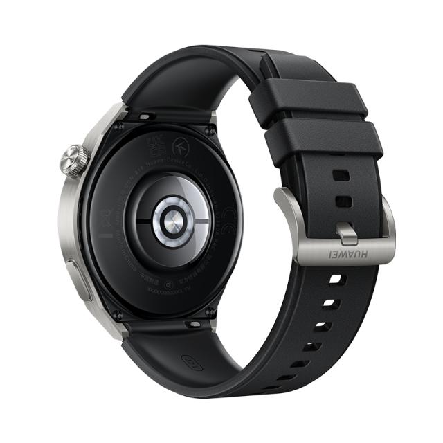 Часовник Huawei Watch GT 3 Pro 46mm, Odin-B19S, 1.43", Amoled, 466x466, PPI 326, 4GB, Bluetooth 5.2 supports BLE/BR/EDR, 5ATM, NFC, GPS, Battery 530 maAh + Huawei Scale 3, Herm-B19