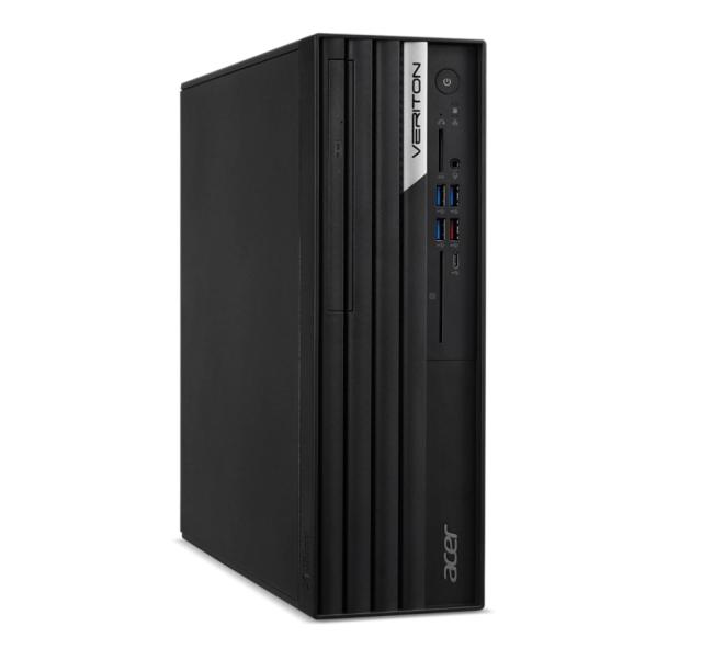 Настолен компютър Acer Veriton X4690G, Intel B660 chipset, Intel Core i5-12500 (3.0GHz up to 4.6GHz, 18MB), 16GB DDR4, 512GB SSD, DVD+RW, Intel UHD Graphics, Gigabit LAN&TPM module, 180W 80PLUS Bronze, KBD& Mouse USB, No OS, 3Y + Pantum P2500W Laser 