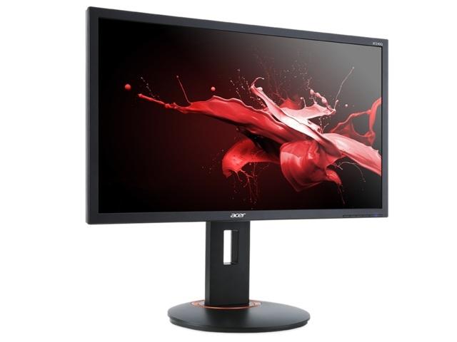 Монитор Acer XF240QSbiipr, 23.6'' TN, Anti-Glare, FreeSync, Flicker-less, 1ms (up to 0.5ms), 100M:1, 300 cd/m2, 1920x1080 FHD, 165Hz, 2xHDMI, DP, Audio out, 2xSpeakers 2W, Height adj., Tilt, Swivel, Black