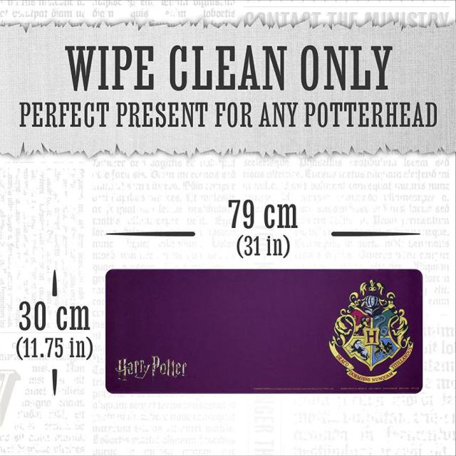 Пад за мишка Paladone Harry Potter - Hogwarts Crest Desk Mat