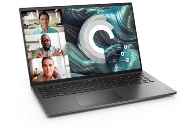 Лаптоп Dell Vostro 7620, Intel Core i7-12700H (24M Cache, up to 4.70 GHz), 16" FHD+ (1920x1200) WVA AG, 16GB (8GB onboard + 8GB) 4800Mhz DDR5, 512GB SSD, Nvidia GeForce RTX 3050 Ti 4GB, Cam&Mic, Wi-Fi , BT, Backlit Kb, Win 11P