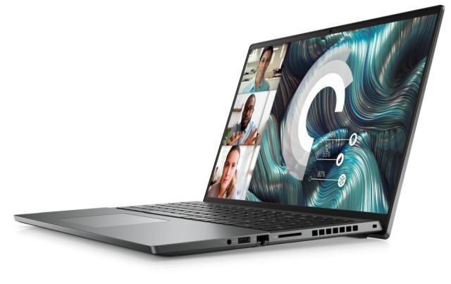 Лаптоп Dell Vostro 7620, Intel Core i7-12700H (24M Cache, up to 4.70 GHz), 16" FHD+ (1920x1200) WVA AG, 16GB (8GB onboard + 8GB) 4800Mhz DDR5, 512GB SSD, Nvidia GeForce RTX 3050 Ti 4GB, Cam&Mic, Wi-Fi , BT, Backlit Kb, Win 11P