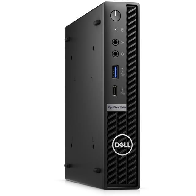 Настолен компютър Dell OptiPlex 7000 MFF, Intel Core i7-12700 (12 Cores/25MB/2.1GHz to 4.9GHz), 16GB (1x16GB) DDR4, 256GB SSD PCIe M.2, Intel UHD 770, WiFi+BT,Keyboard&Mouse, Ubunto, 3Y BOS+Pantum P2500W Laser Printer