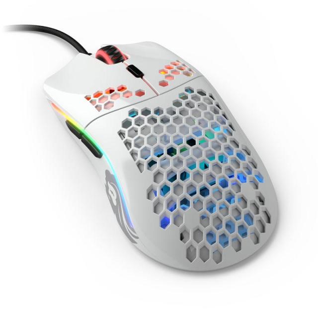 Геймърска мишка Glorious Model O- (Glossy White)