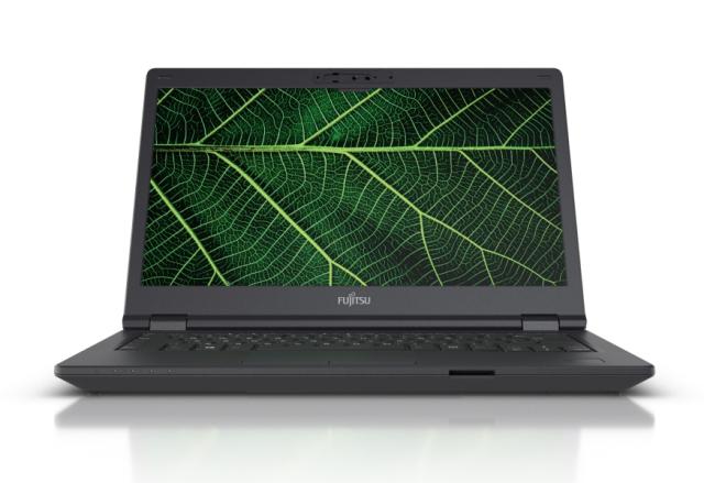 Лаптоп Fujitsu LIFEBOOK E5411, Intel Core i5-1135G7 up to 4.20 GHz, 14" FHD AG, 4GB +16GB DDR4, SSD 512GB, Intel IRIS graphics, IR-HD cam, FP, TPM 2.0, Intel WiFi 6 AX201, BT5, 4cell 50Wh, Keyboard BG, No OS + Pantum P2500W Laser Printer