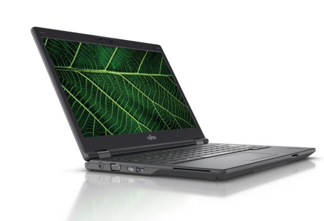 Лаптоп Fujitsu LIFEBOOK E5411, Intel Core i5-1135G7 up to 4.20 GHz, 14" FHD AG, 4GB +16GB DDR4, SSD 512GB, Intel IRIS graphics, IR-HD cam, FP, TPM 2.0, Intel WiFi 6 AX201, BT5, 4cell 50Wh, Keyboard BG, No OS + Pantum P2500W Laser Printer