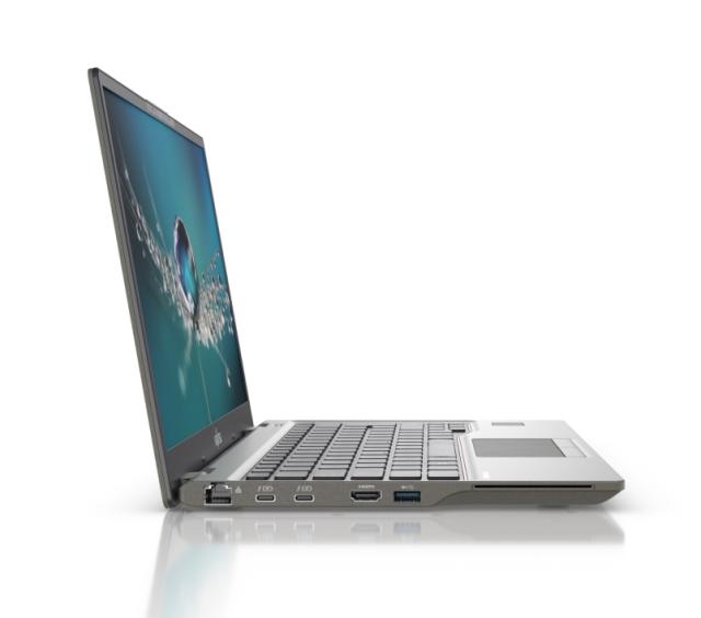 Лаптоп Fujitsu LIFEBOOK U7411, Intel Core i7-1165G7 up to 4.7 GHz, 14.0" FHD AG, 16GB 2x8GB DDR4 3200MHz, SSD 512GB PCIe 3.0 NVMe M.2, FPR, 4cell 65Wh, IR-HD cam, Intel Wi-Fi 6 AX201, BT5, SCR, Backlit Kbd, Win10 Pro(64)+Pantum M6500W Laser MFP