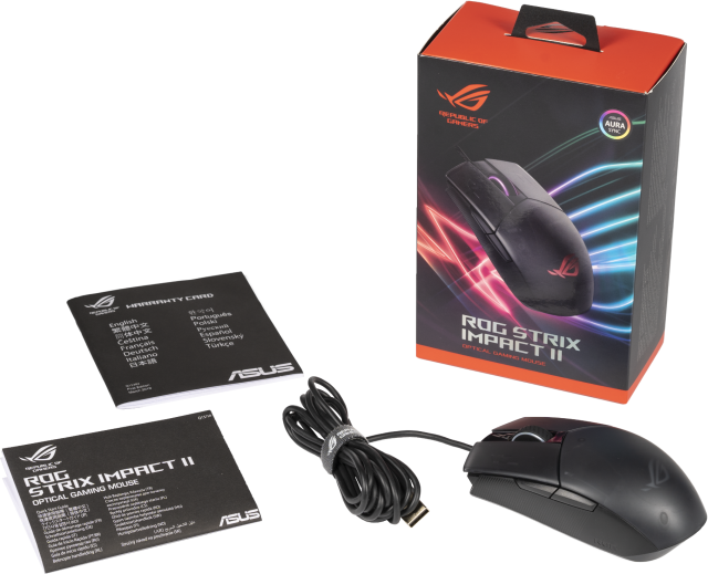 Геймърска мишка ASUS ROG Strix Impact II