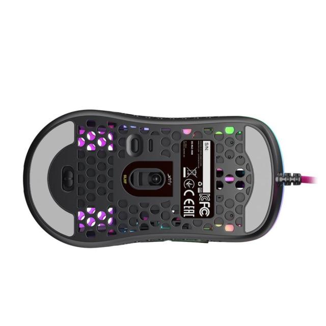 Геймърска мишка Xtrfy M42 Pink, RGB, Розов