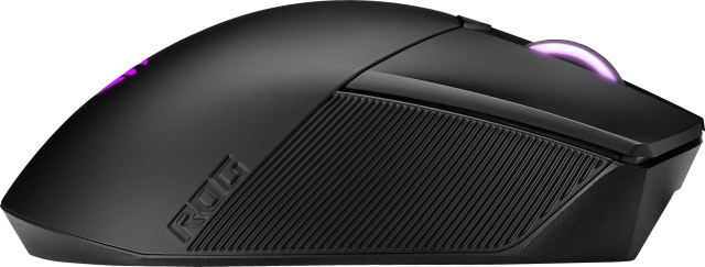 Геймърска безжична мишка ASUS ROG Gladius III, 36000 DPI, Bluetooth/Wireless, Черна