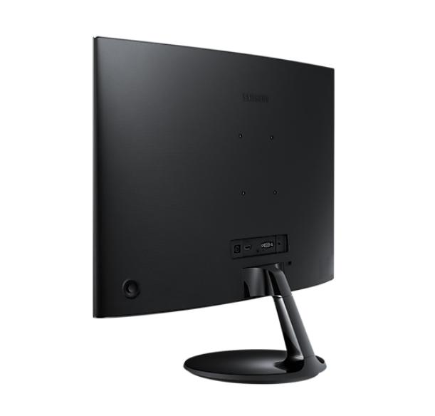 Монитор Samsung S24C360 24" Curved VA LED, 1800R, 60hz, 4 ms GTG, 1920x1080, 250cd/m2, 3000:1 Contrast, Eye Saver Mode, Flicker Free, Freesync, Mega DCR, D-Sub, HDMI,Headphone Jack, 178°/178°, Black