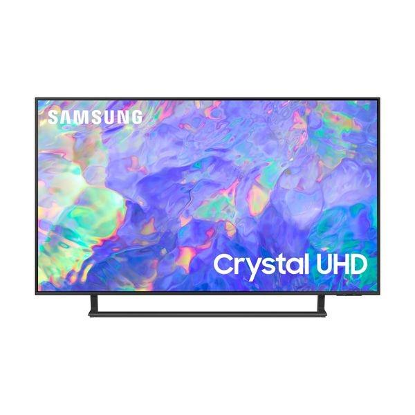 Телевизор Samsung 43" 43CU8572 4K UHD LED TV, SMART, 4K, HDR 10+,  Q-Symphony, Dolby Digital Plus , 3xHDMI, 2xUSB, Wi-Fi 5, Bluetooth 5.2, Frameless, Tizen, Black
