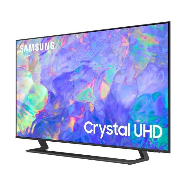 Телевизор Samsung 43" 43CU8572 4K UHD LED TV, SMART, 4K, HDR 10+,  Q-Symphony, Dolby Digital Plus , 3xHDMI, 2xUSB, Wi-Fi 5, Bluetooth 5.2, Frameless, Tizen, Black