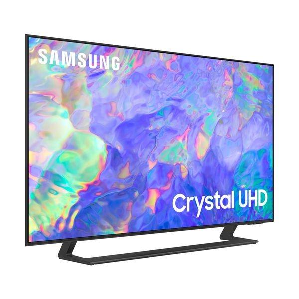 Телевизор Samsung 43" 43CU8572 4K UHD LED TV, SMART, 4K, HDR 10+,  Q-Symphony, Dolby Digital Plus , 3xHDMI, 2xUSB, Wi-Fi 5, Bluetooth 5.2, Frameless, Tizen, Black