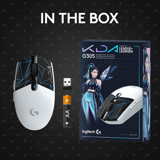 Геймърска мишка Logitech G305 K/DA Lightspeed Wireless