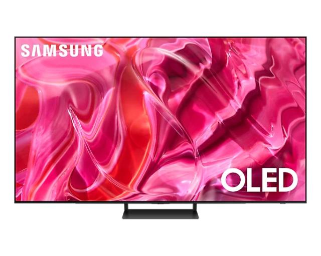 Телевизор Samsung 55" QE55S90C 4K Ultra HD OLED SMART, 144 Hz, Quantum HDR OLED, Dolby Atmos, Q-Symphony, FreeSync Premium, Bluetooth 5.2, Wi-Fi 5, 4xHDMI 2.1, 2xUSB, Tizen, Titan Black