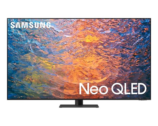 Телевизор Samsung 75'' 75QN95C NEO QLED FLAT, SMART, 144 Hz, Quantum Mini LED, Neo Quantum HDR+, FreeSync Premium Pro, Dolby Atmos, Q-Symphony, Bixby, Bluetooth 5.2, Wi-Fi 5, 4xHDMI 2.1, 2xUSB, Tizen, Black