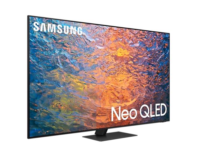 Телевизор Samsung 75'' 75QN95C NEO QLED FLAT, SMART, 144 Hz, Quantum Mini LED, Neo Quantum HDR+, FreeSync Premium Pro, Dolby Atmos, Q-Symphony, Bixby, Bluetooth 5.2, Wi-Fi 5, 4xHDMI 2.1, 2xUSB, Tizen, Black